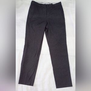 Men's Black Dress Pants - Classic Straight Fit